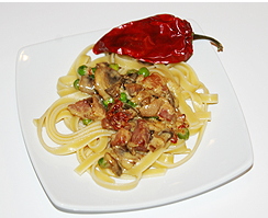 Spicy-Sweet Linguine