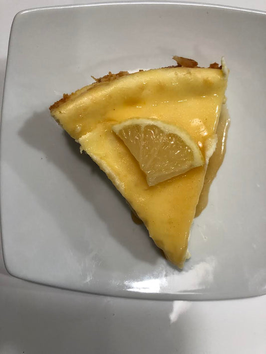 Greek-Style Cheesecake with Spicy Honey