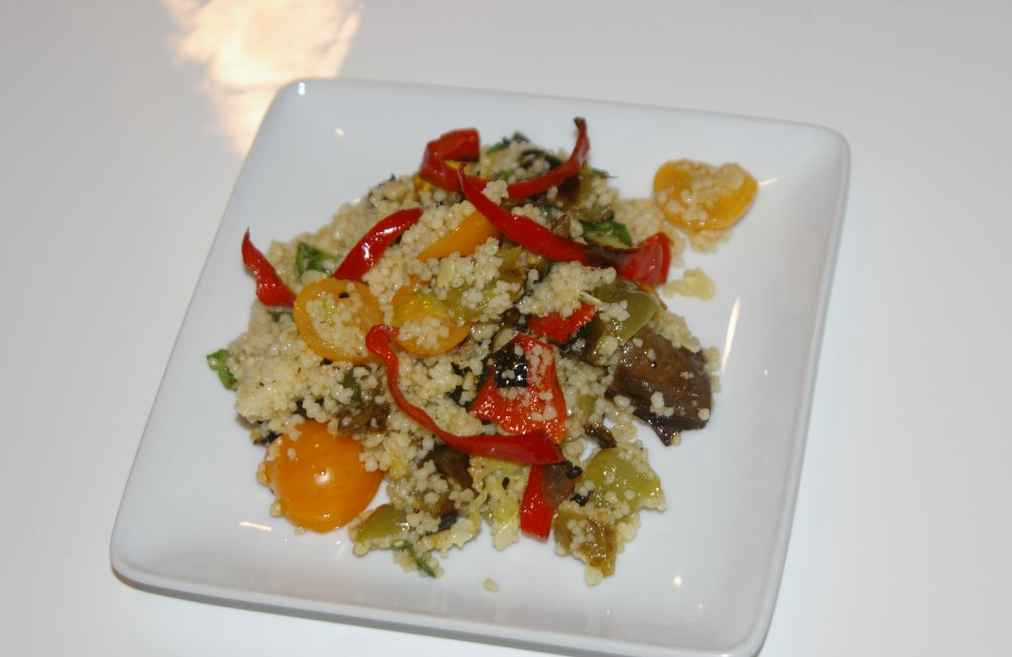 Couscous Salad with Grilled Vegetables