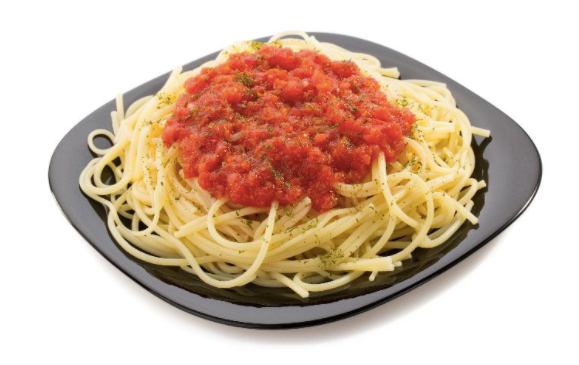 Fettuccine with Quick Tomato Sauce and Chili Oil