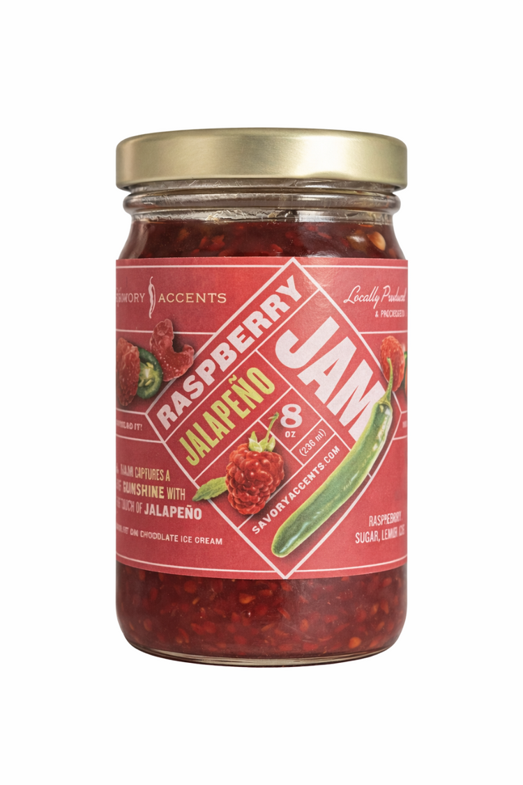 Raspberry Jalapeño Jam