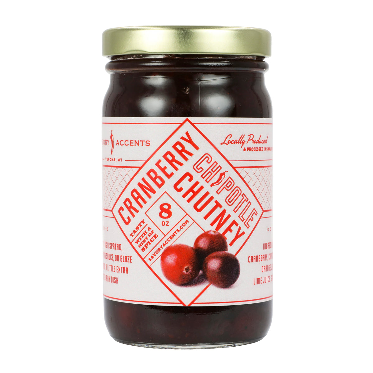 Cranberry Chipotle Chutney Savory Accents